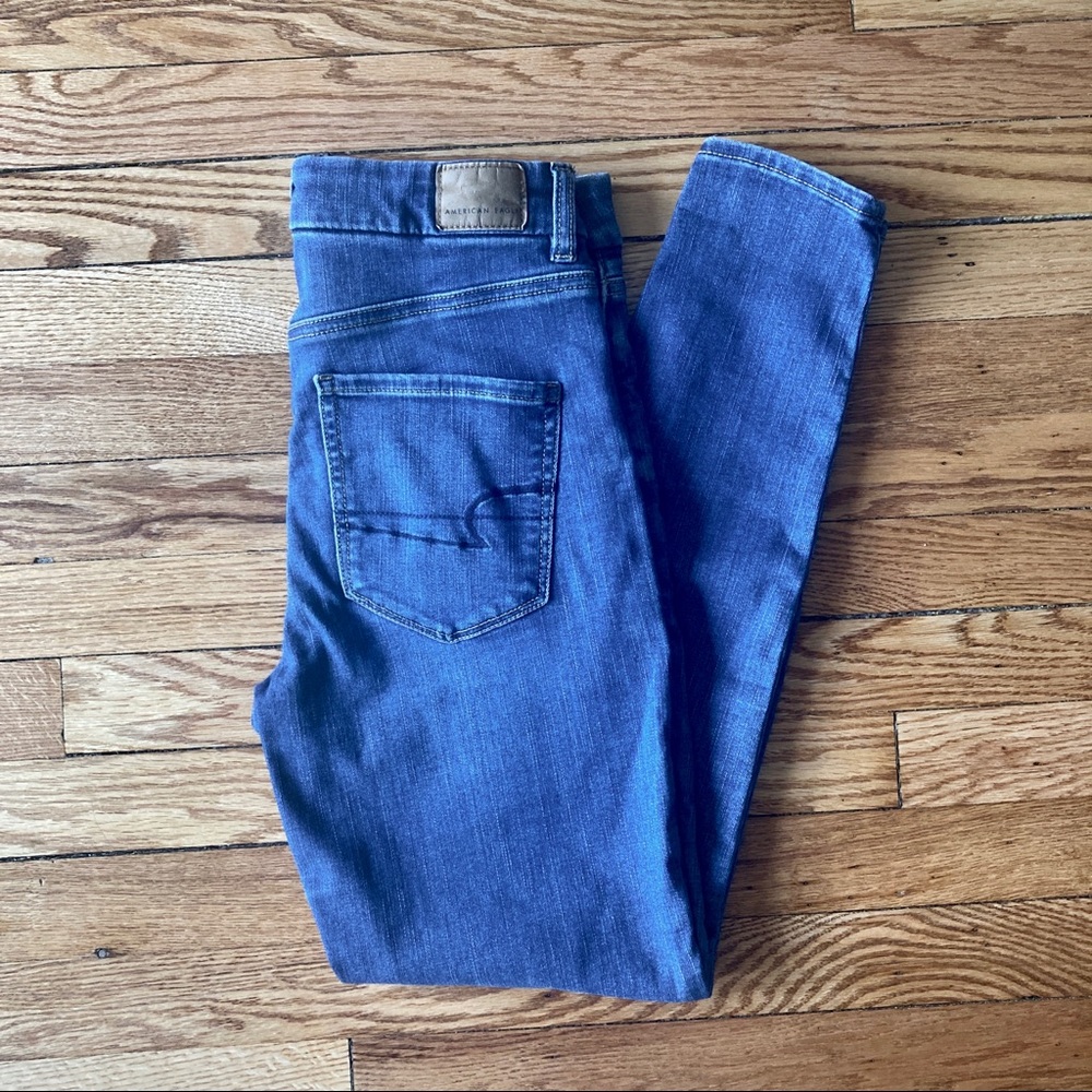 American Eagle curvy hi rise jeggings